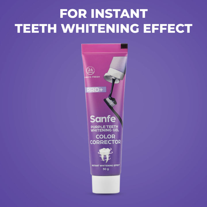 Purple Teeth Whitening Gel