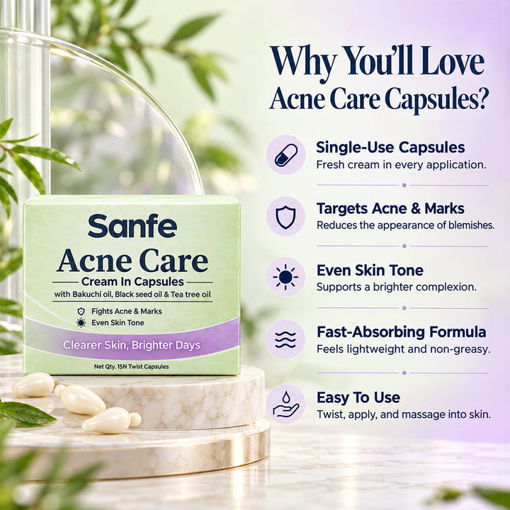 Sanfe AcneClear K-bright capsules (Pack of 2)