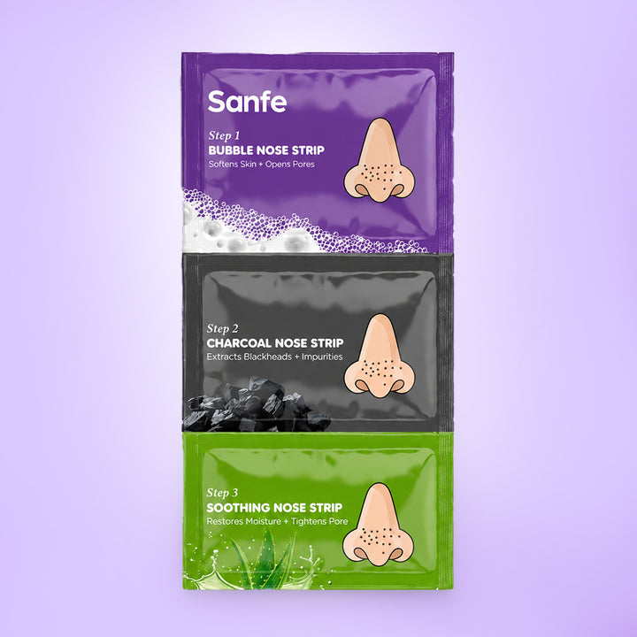 Sanfe Aloe Vera 3 Step Nose Kit