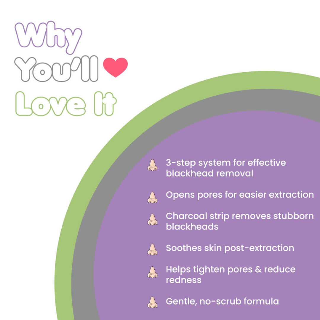 Sanfe Aloe Vera 3 Step Nose Kit