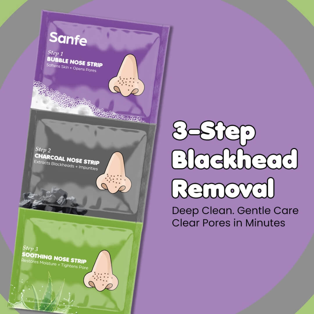 Sanfe Aloe Vera 3 Step Nose Kit