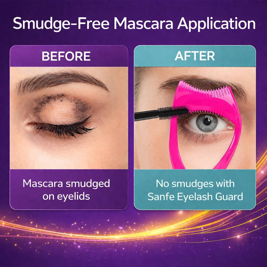 Sanfe Eyelash Guard Mascara Applicator Guide