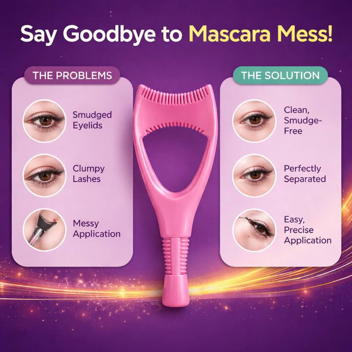 Sanfe Eyelash Guard Mascara Applicator Guide