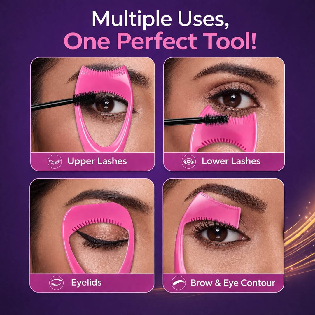Sanfe Eyelash Guard Mascara Applicator Guide
