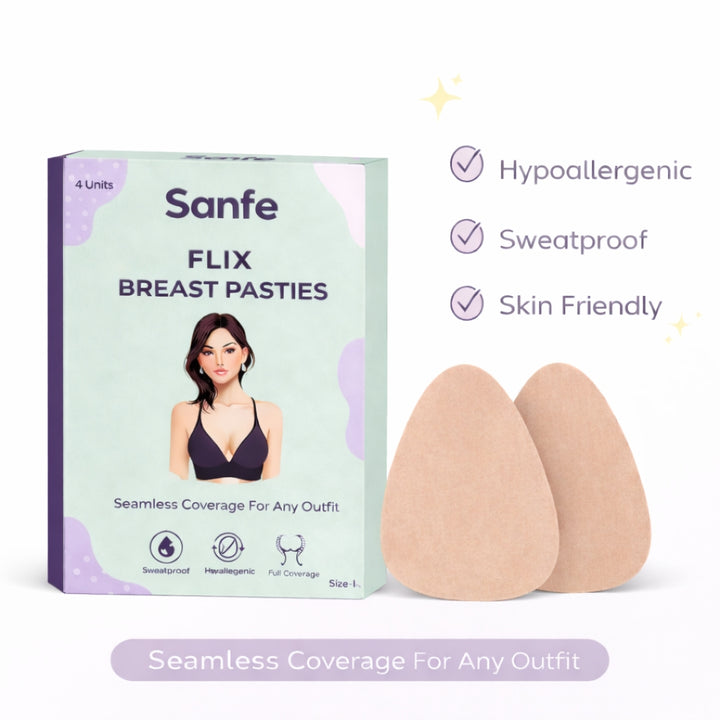 Sanfe Flix Breast Pasties (Size - L)