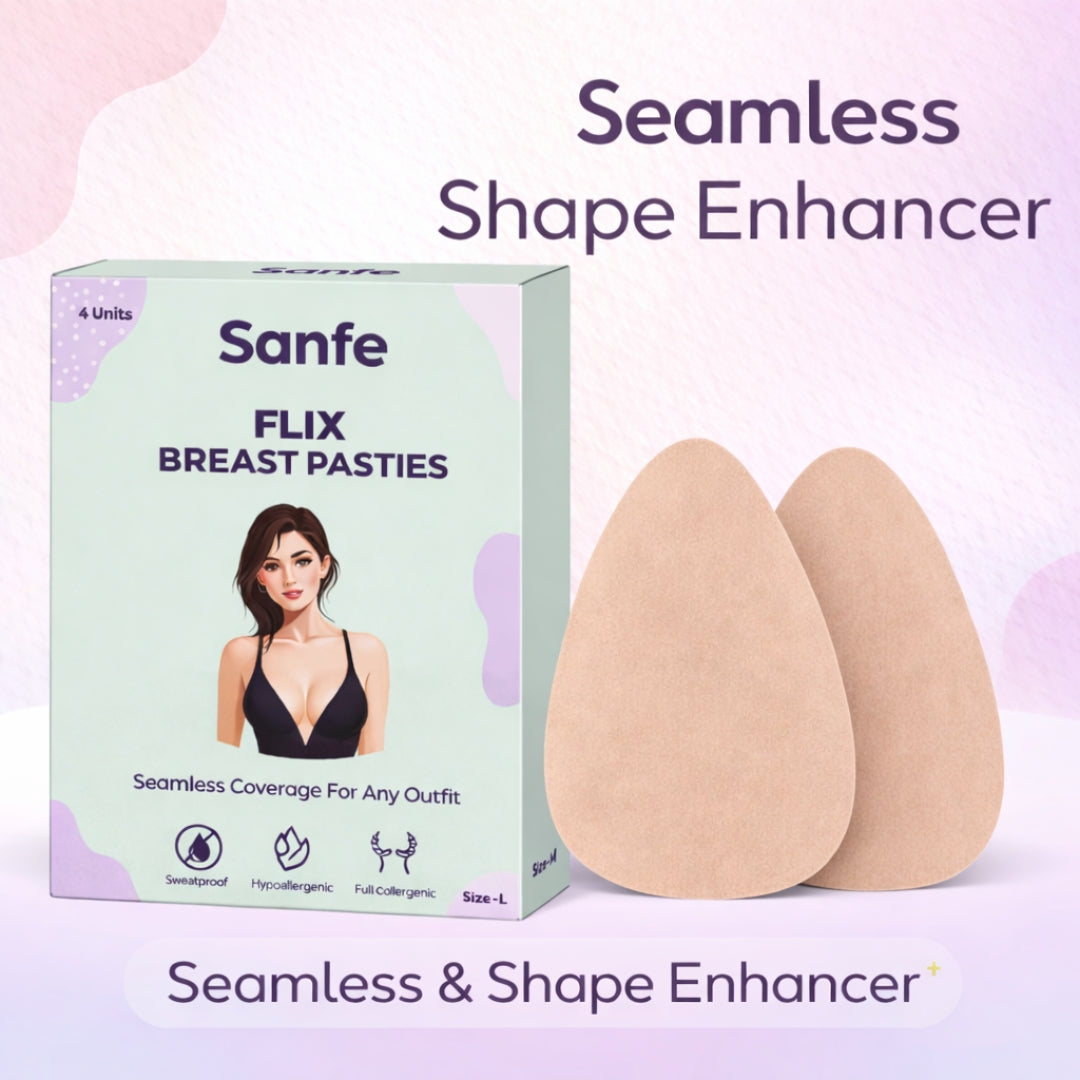 Sanfe Flix Breast Pasties (Size - L)