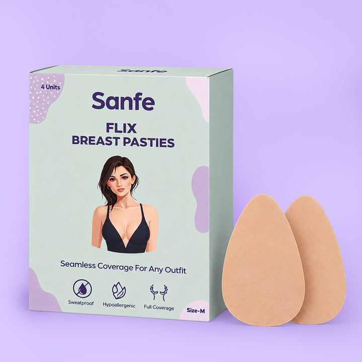 Sanfe Flix Breast Pasties (Size - M)