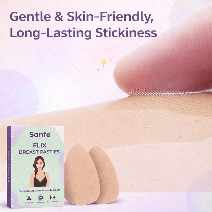 Sanfe Flix Breast Pasties (Size - M)
