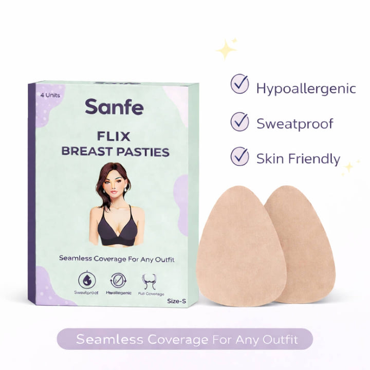Sanfe Flix Breast Pasties (Size - S)