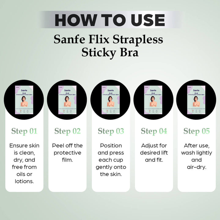 Sanfe Flix Strapless Sticky Bra
