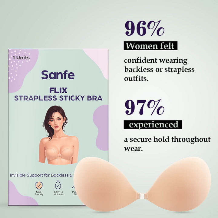 Sanfe Flix Strapless Sticky Bra