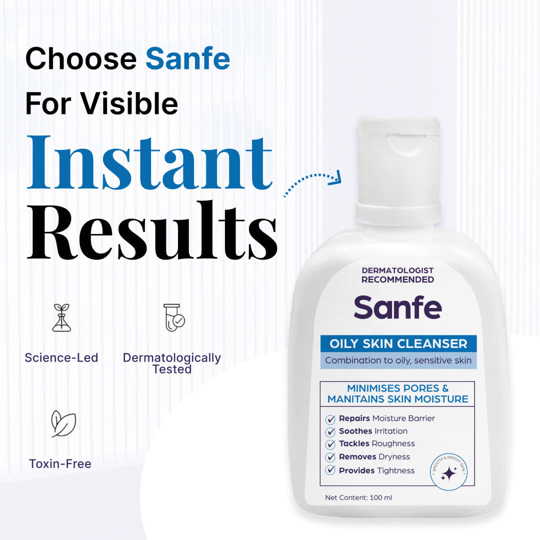 Sanfe Oily Skin Cleanser - 100ml