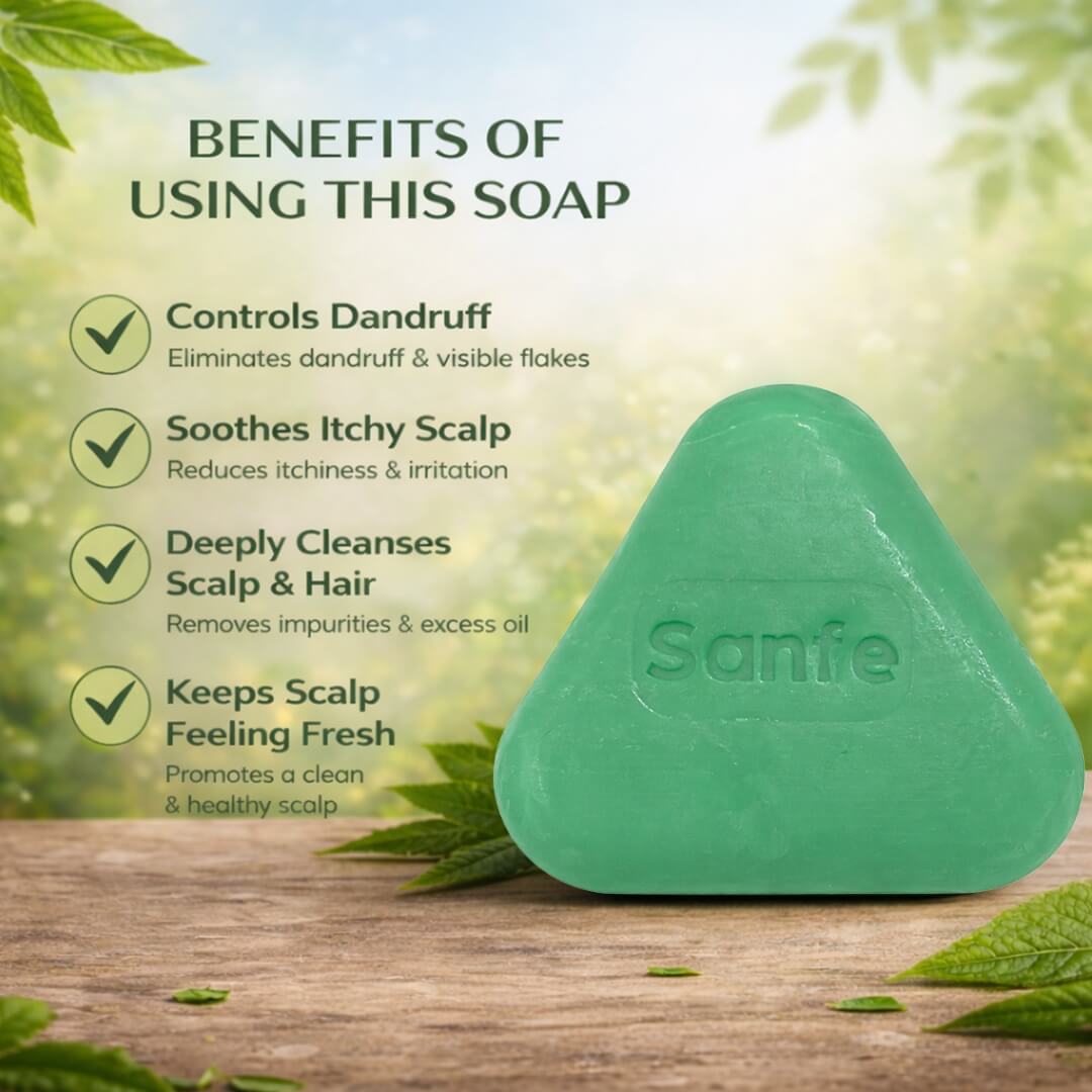 Sanfe Herbal Anti-Dandruff Soap