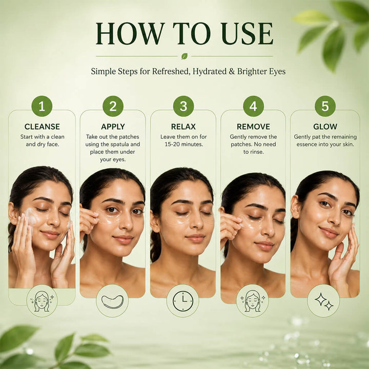 Sanfe Hydrogel Under Eye Patches (Pack of 6)