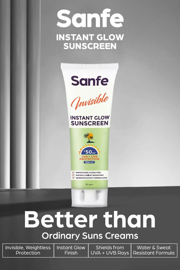 Sanfe Invisible Instant Glow Sunscreen - 30gm