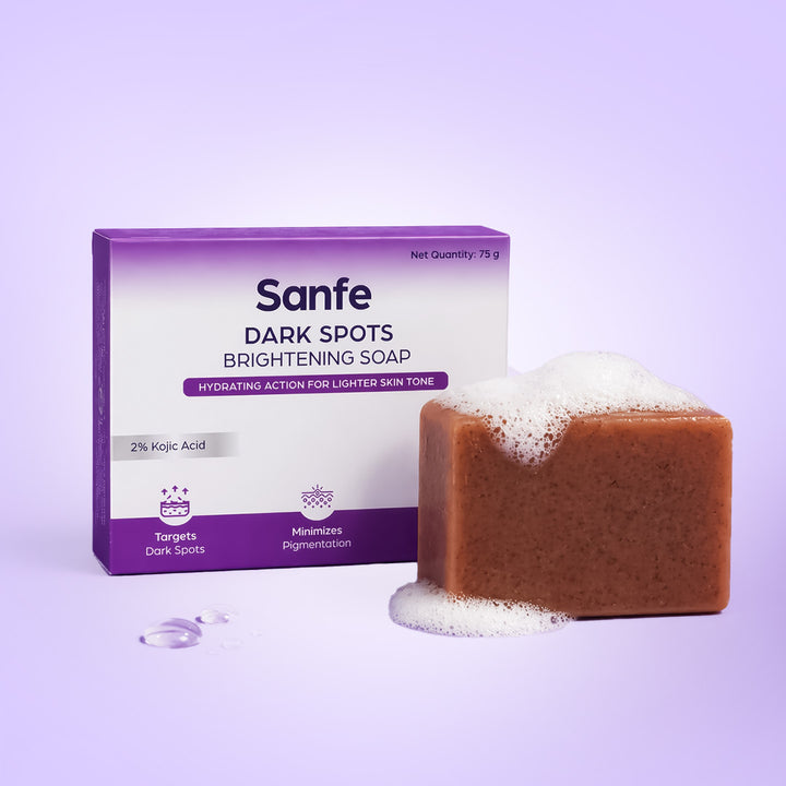 Sanfe Kojic Acid Soap for Dark Spots & Pigmentation