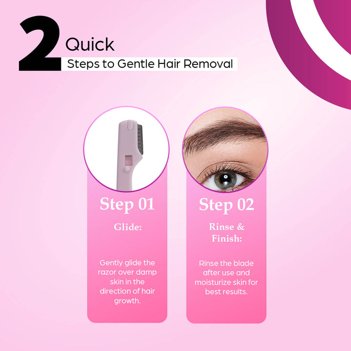 SilkGlide Grooming Face Razor
