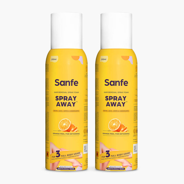 Spray Away Hair Removal Spray - 200ml (Pack of 2)