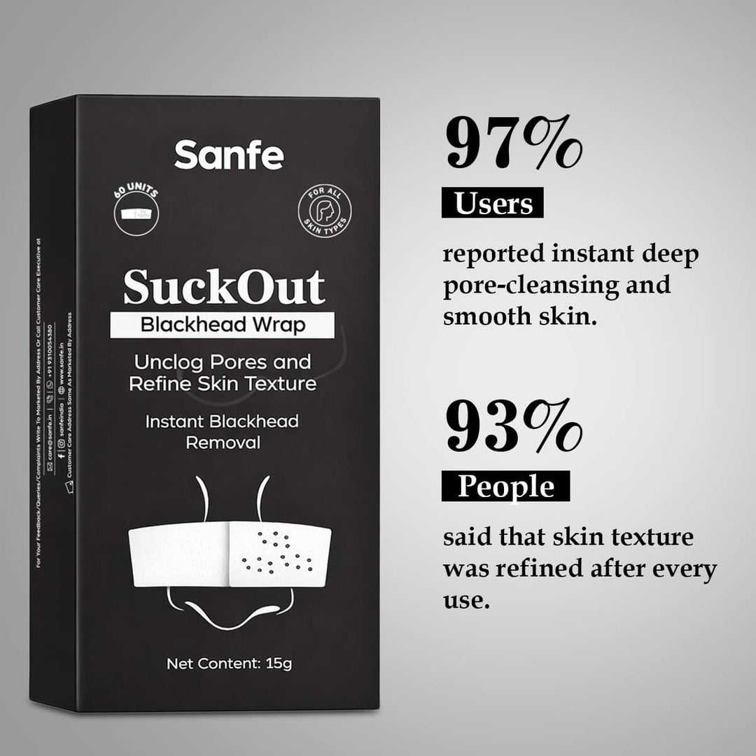 Sanfe SuckOut Blackhead Wrap