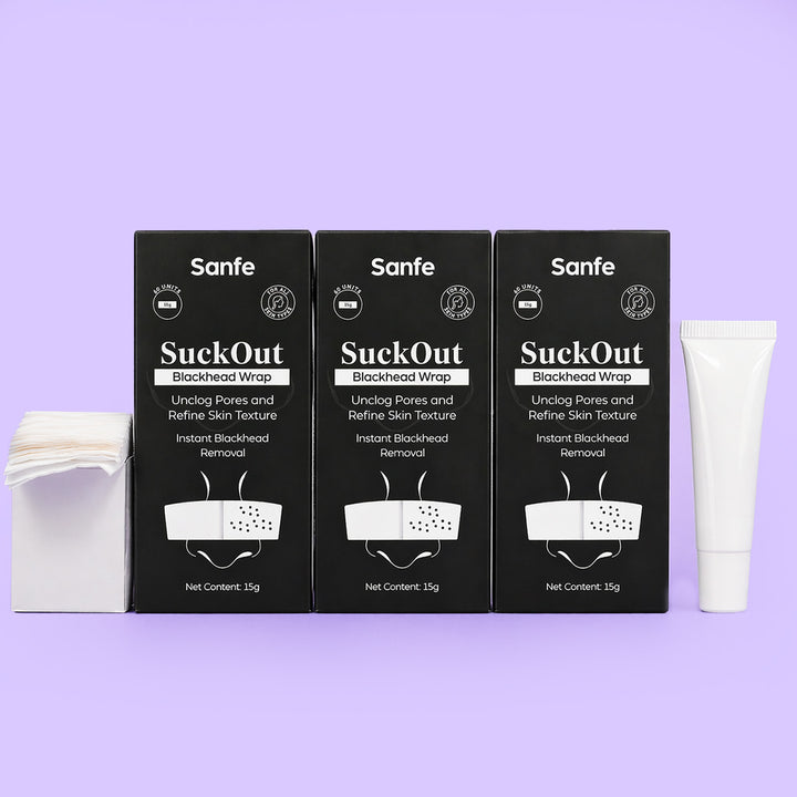 Sanfe SuckOut Blackhead Wrap (Pack of 3)