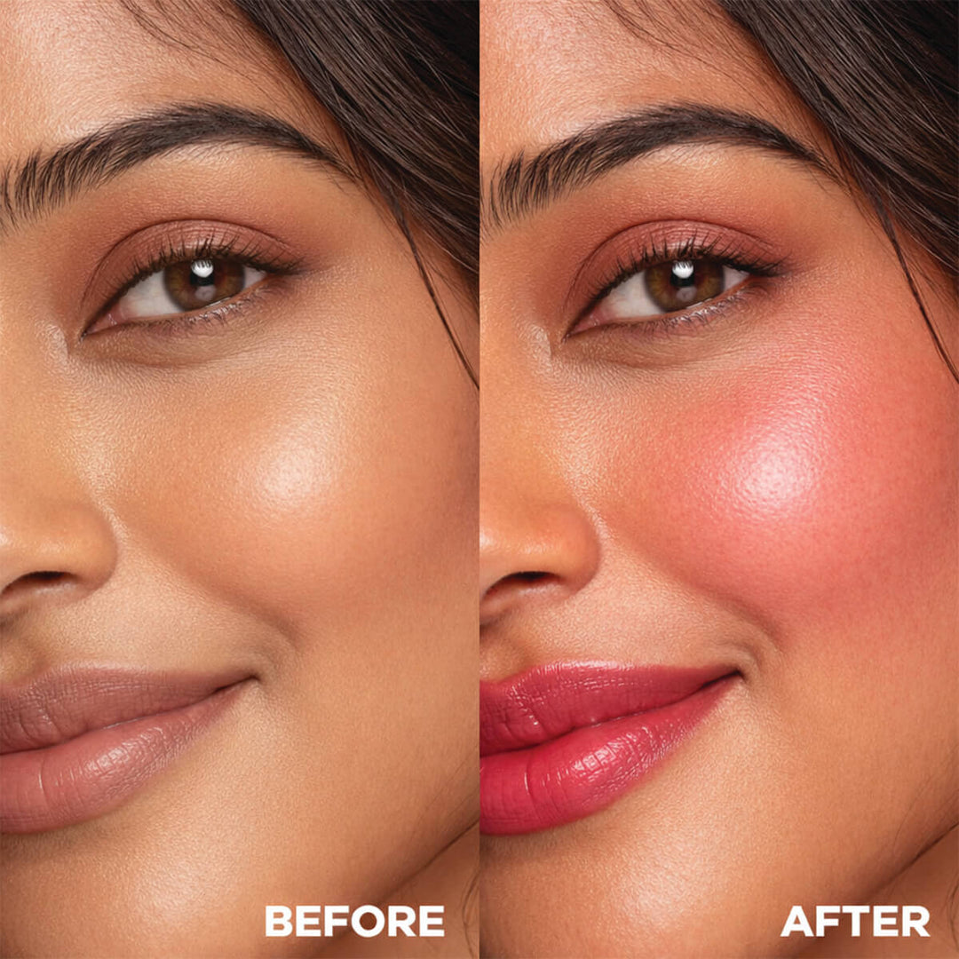 Lip & Cheek Tint: Easy Makeup