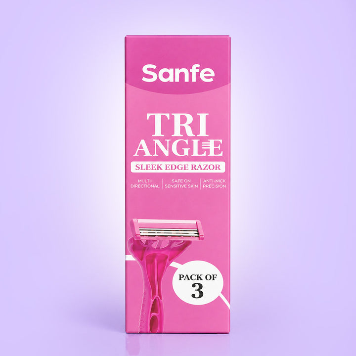 Sanfe Tri Angle Sleek Edge Razor