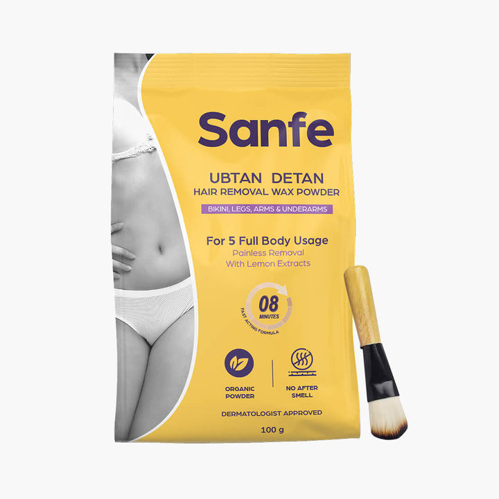 Sanfe Ubtan Detan Hair Removal Wax Powder