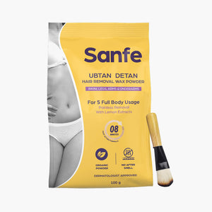 Sanfe Ubtan Detan Hair Removal Wax Powder