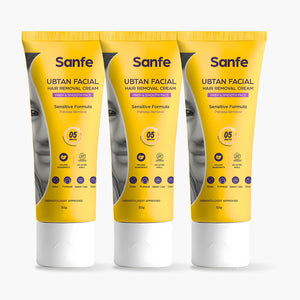 Ubtan Facial Hair Removal Cream (Pack of 3)