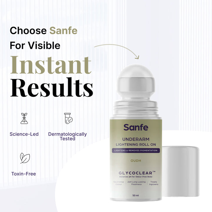 Underarm Lightening Roll On  - Oudh (Pack of 2)