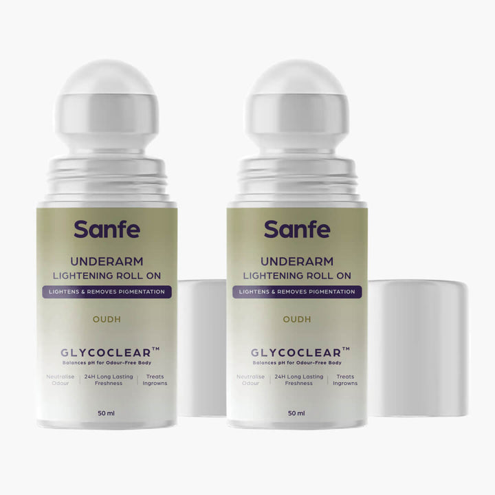 Underarm Lightening Roll On  - Oudh (Pack of 2)