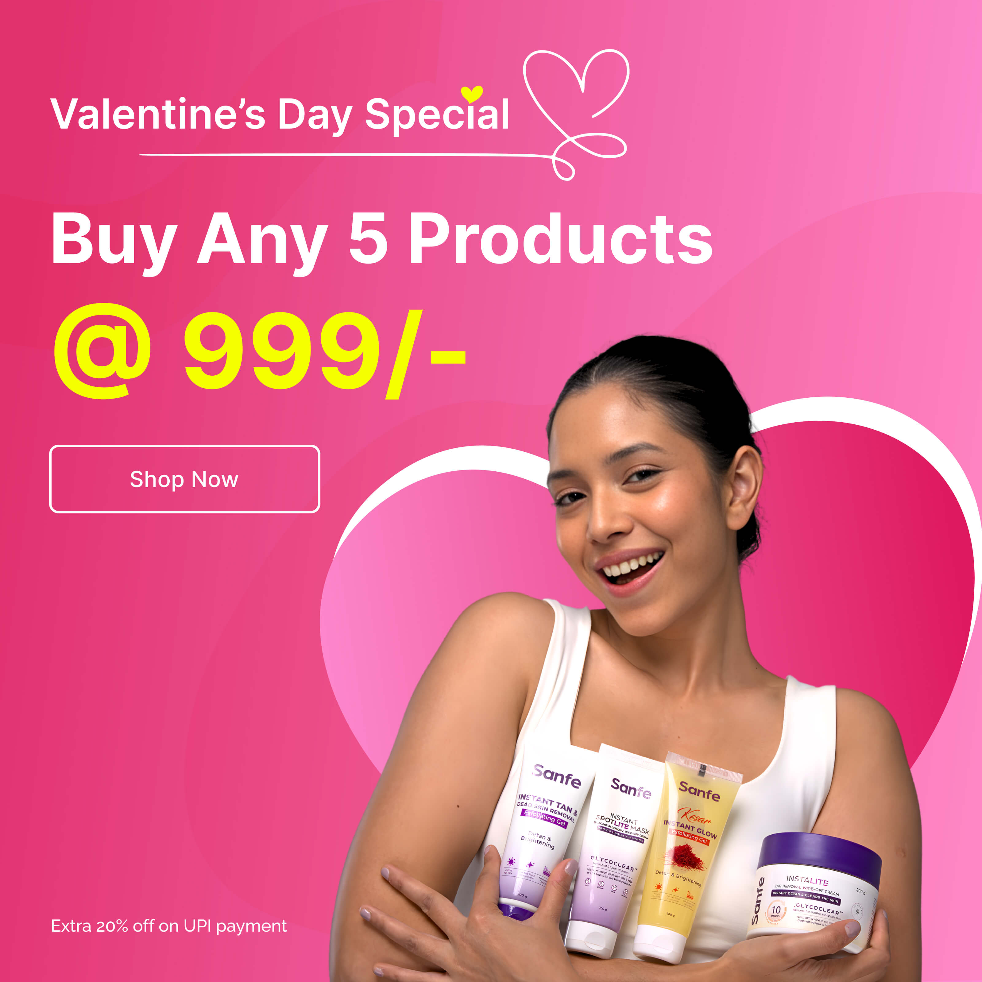 Sanfe Valentine’s Day Sales