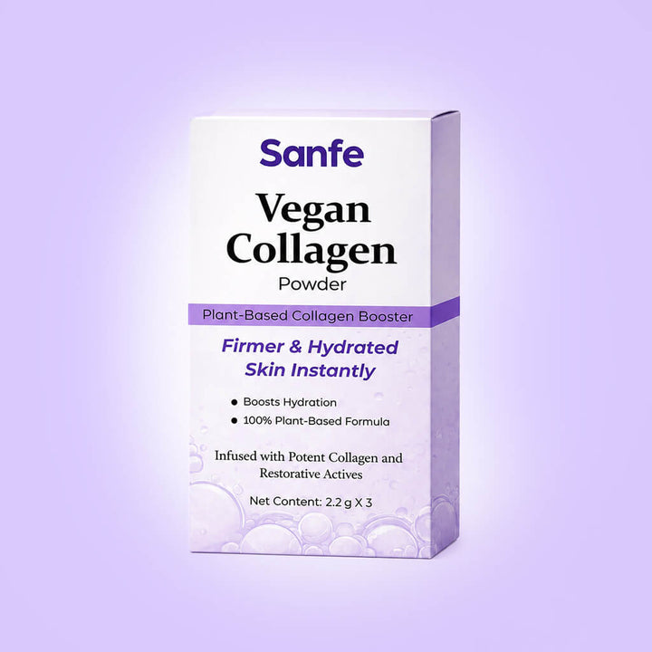 Sanfe Vegan Collagen Powder-to-Cream for Instant Lift