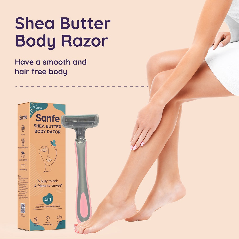 Sanfe Shea Butter Body Razor for Women